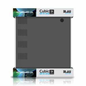 Acuario All In One Marine Black 91 litros - Blau